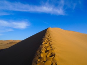鳴沙山@甘粛省敦煌