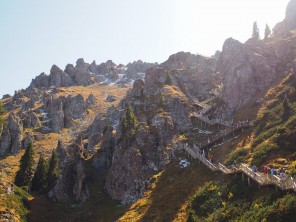 天山天池馬雅山@新疆ウイグル自治区ウルムチ