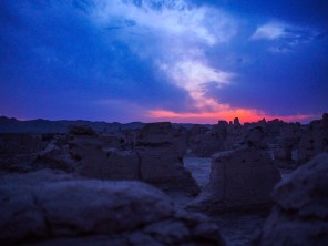 交河故城@新疆ウイグル自治区トルファン