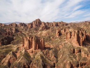 冰溝丹霞@甘粛省張掖