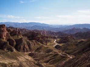 冰溝丹霞@甘粛省張掖