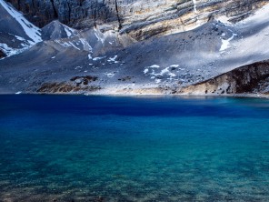 稲城亜丁自然保護区・五花海@四川省稲城亜丁