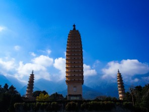 崇聖寺三塔文化旅遊区@雲南省大理