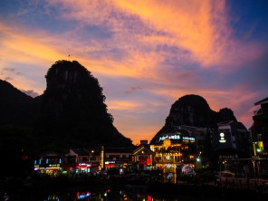 西街@広西チワン族自治区桂林市陽朔県